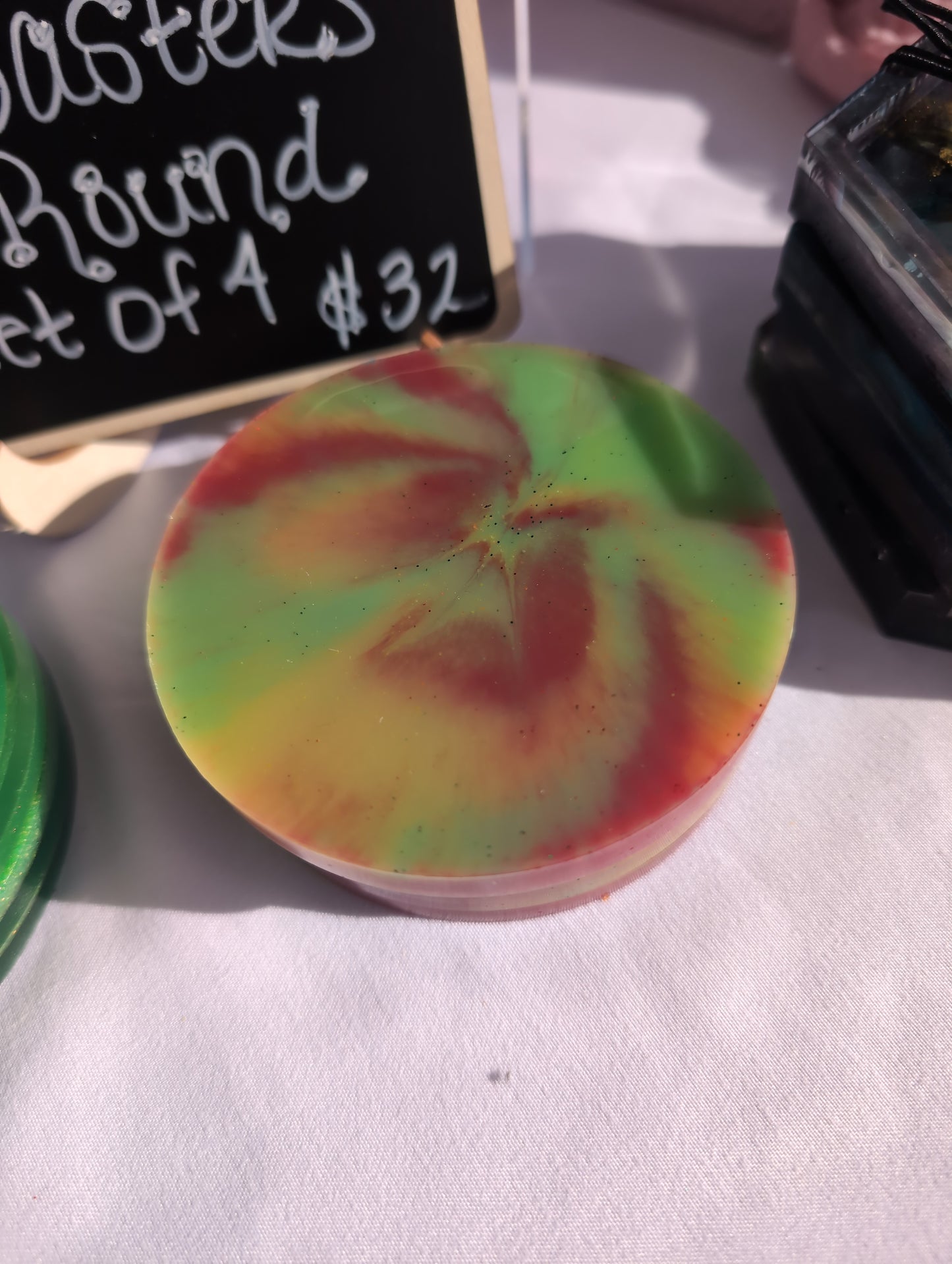 Small Coaster - Tie Dye