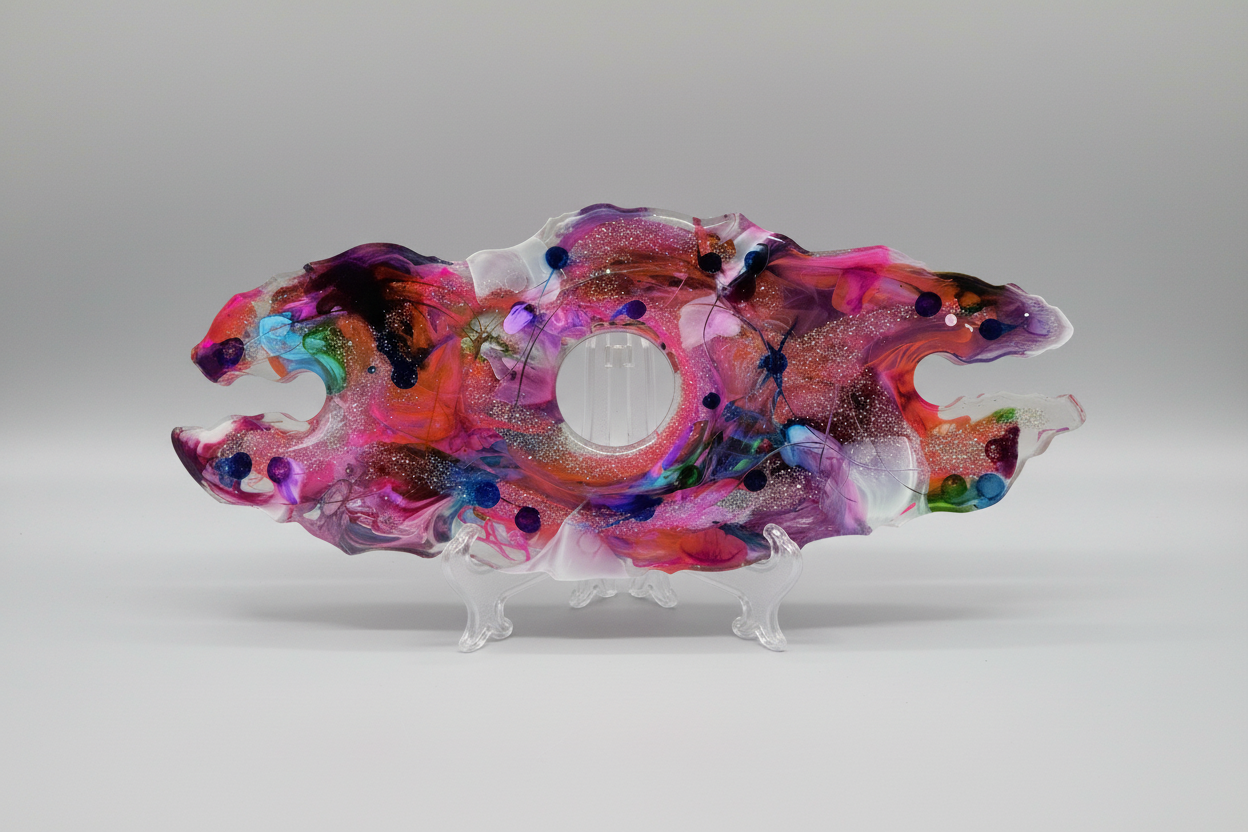 2-Glass Wine Bottle Caddy & Server