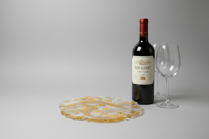 6-Glass Wine Bottle Caddy & Server