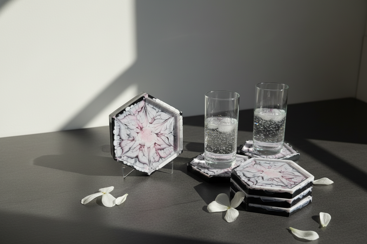 Fun Flower Coaster